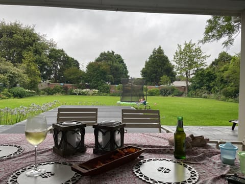 Patio, Garden, Garden view