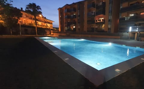 Garden, Area and facilities, Swimming pool, Sunset