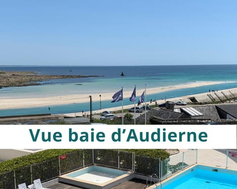 DUPLEX VUE MER - Parking sous sol - Plage 2 mn - 4 lits Apartment in Finistere
