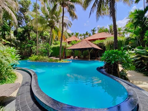 Property building, Seating area, Pool view, Swimming pool