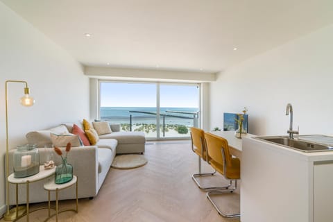 Living room, Seating area, Dining area, Sea view