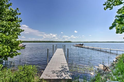 Retreat with Lake Access and Private Boat Dock! House in Minnesota