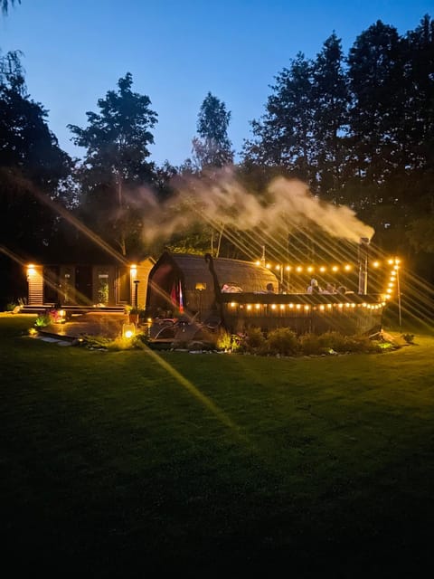 Night, Garden, Sauna, Open Air Bath