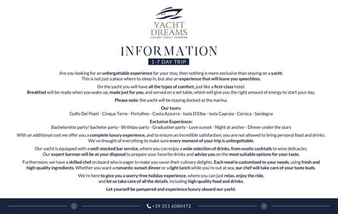 Yacht San Lorenzo 22 Docked boat in La Spezia