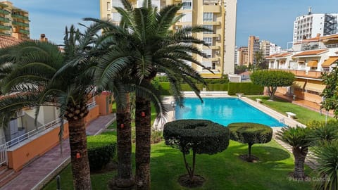 Spring, Garden, Swimming pool