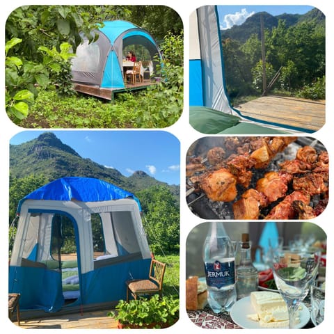 Natural landscape, Food, Mountain view