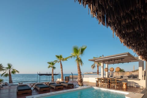 Day, Beach, Pool view, Sea view, Swimming pool, Swimming pool, sunbed