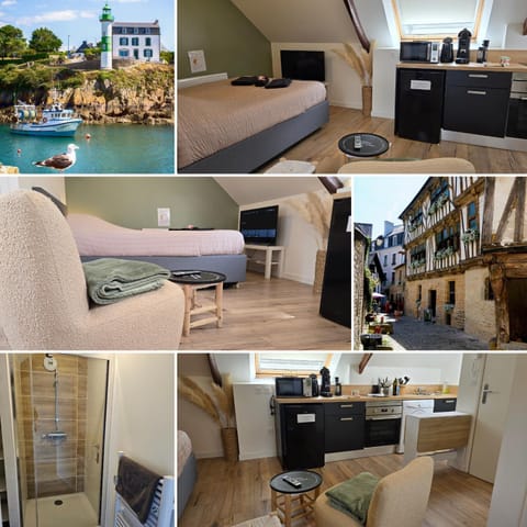 Logement de caractère en haute ville de Quimperlé Apartment in Finistere