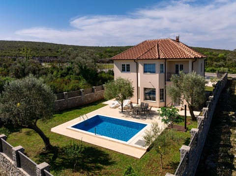 Property building, Natural landscape, Garden view, Pool view