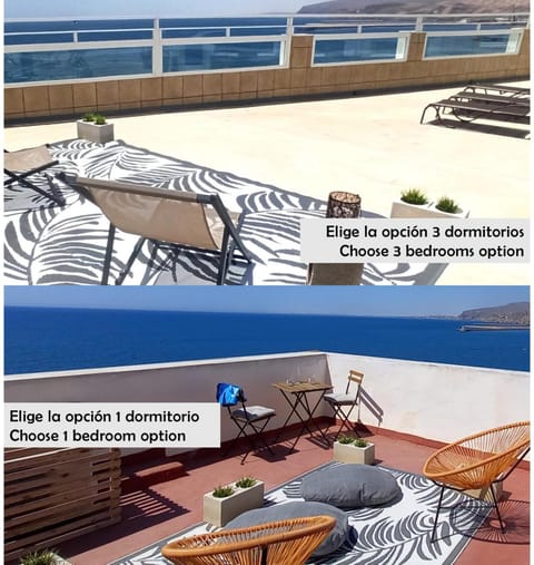 Balcony/Terrace, Mountain view, Sea view