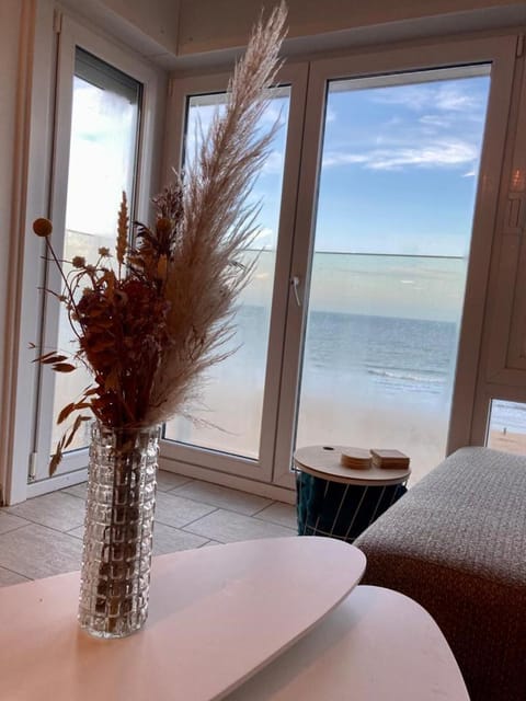 Living room, Seating area, Sea view