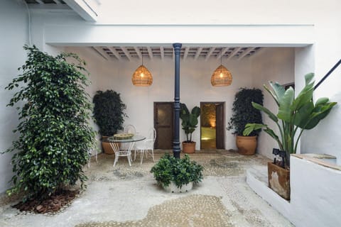 Property building, Patio