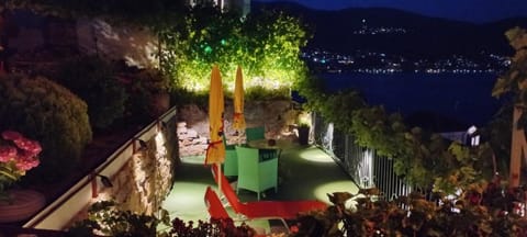 Night, Garden, Garden view