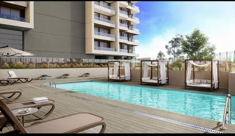 Balcony/Terrace, Pool view, Swimming pool