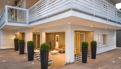 Property building, Patio
