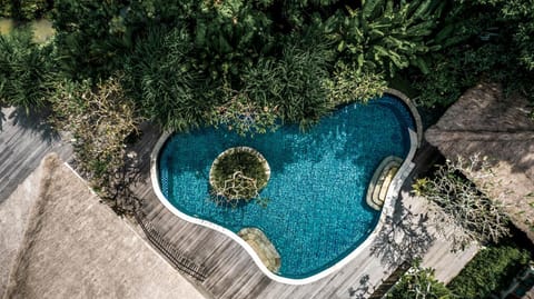 Bird's eye view, Swimming pool