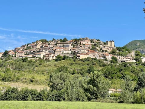 Nearby landmark, Natural landscape, City view, Mountain view