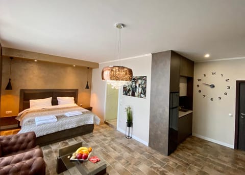 Bed, Living room, Photo of the whole room, Bedroom