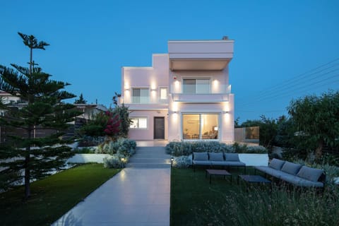 Garden view, Sunset