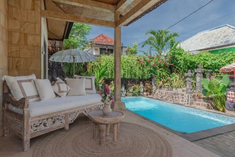 Property building, Spring, Day, Garden, Garden view, Pool view, Swimming pool