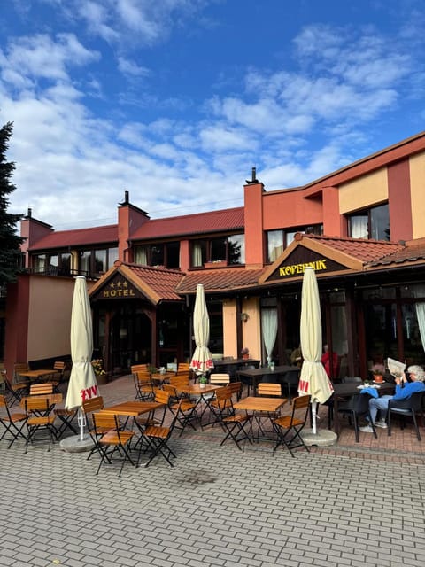 Property building, Patio