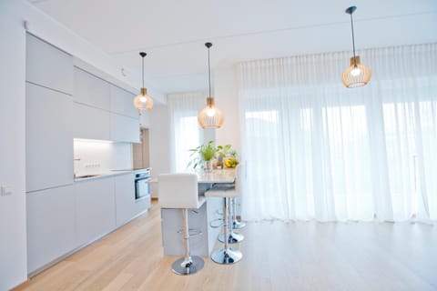 Kitchen or kitchenette, Living room