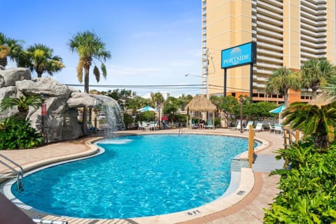 Property building, Day, Pool view, Swimming pool, sunbed