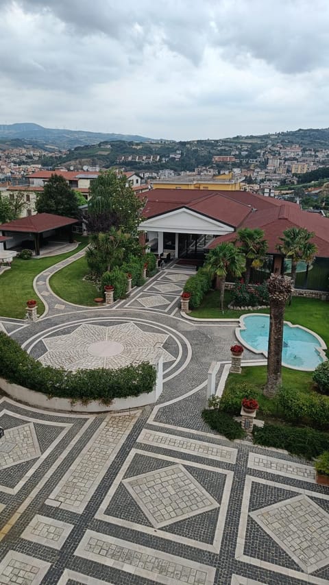 Property building, Bird's eye view, View (from property/room), Garden view, Inner courtyard view