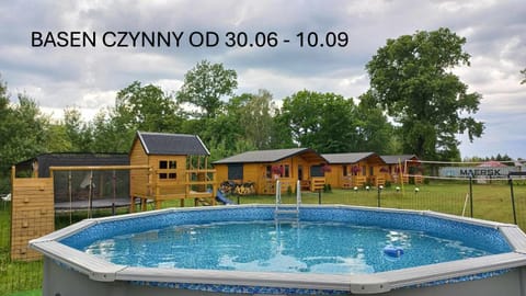 DOMKI POD DĘBEM Nature lodge in West Pomeranian Voivodeship, Poland