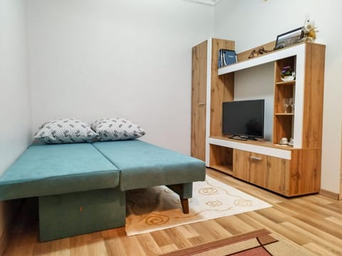 Bed, TV and multimedia, Living room, Bedroom