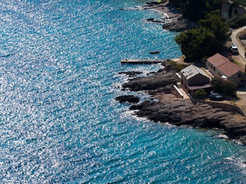 Day, Natural landscape, Bird's eye view, Sea view