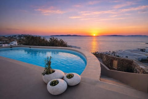Sea view, Sunset