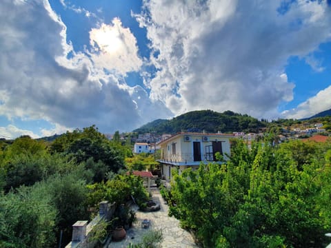 Property building, Spring, Day, Natural landscape, Mountain view