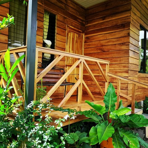 Property building, Garden view