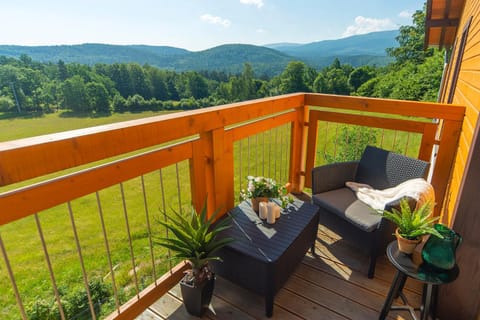 Patio, Spring, Day, Natural landscape, Garden, Balcony/Terrace, Mountain view