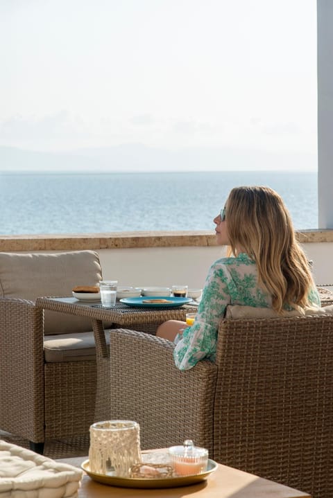 View (from property/room), Balcony/Terrace, Sea view