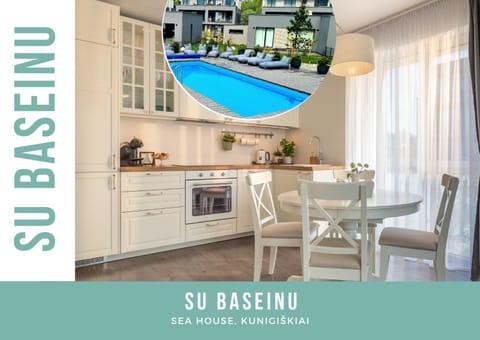 Living room, Swimming pool