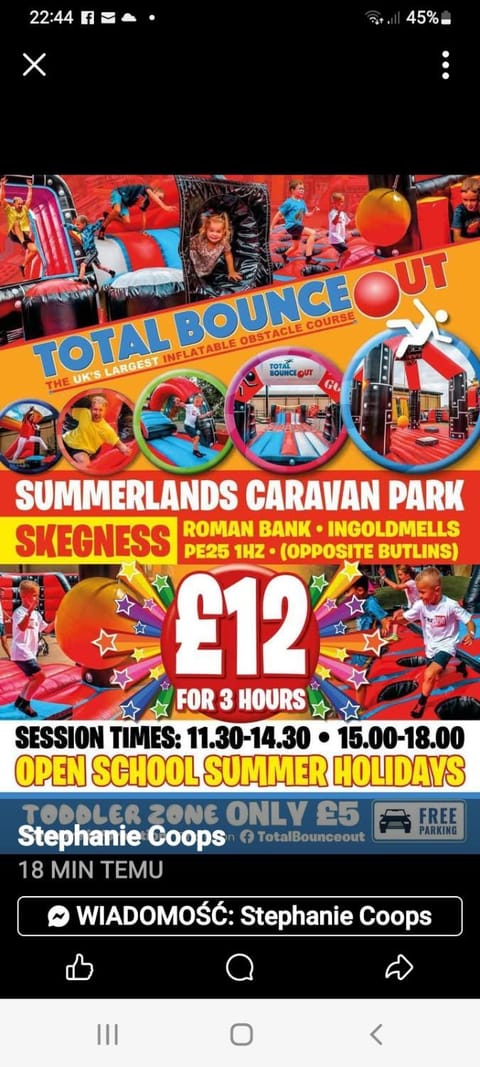 Summerlands, Ingoldmells 8 berth caravan Campground/ 
RV Resort in Skegness