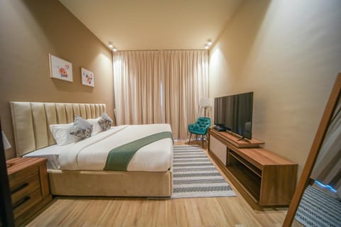 Bed, TV and multimedia