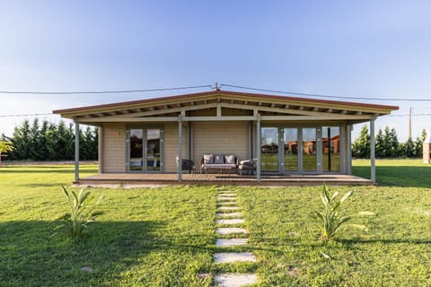 Property building, Patio, Natural landscape, Garden view