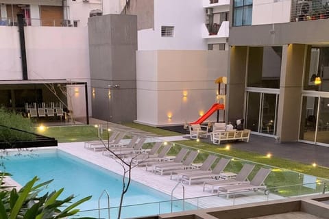 Pool view, Swimming pool
