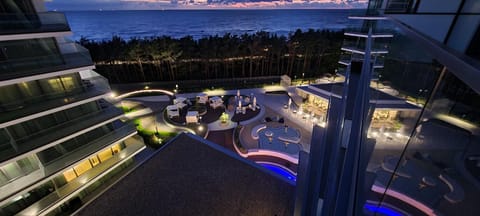 Sea view, Inner courtyard view