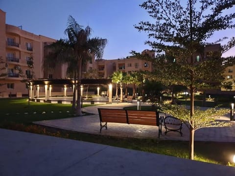 Spring, Night, Natural landscape, Garden, Garden view