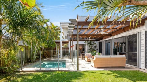 Patio, Garden view, Swimming pool