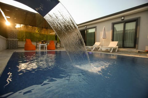 Pool view, Swimming pool, Inner courtyard view, sunbed