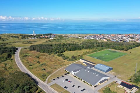Property building, Natural landscape, Bird's eye view, Parking
