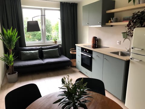 Kitchen or kitchenette, Living room