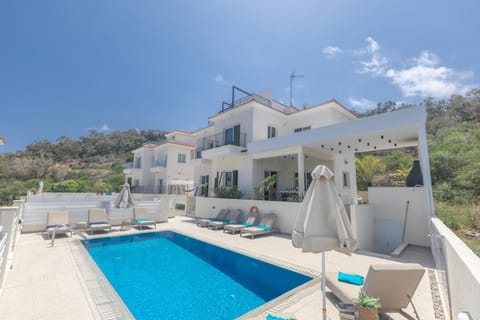 Patio, Natural landscape, Mountain view, Pool view