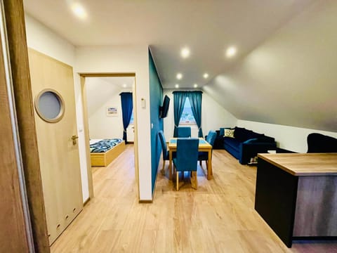 TV and multimedia, Kitchen or kitchenette, Living room, Photo of the whole room, Seating area