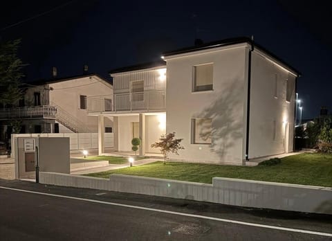 Property building, Night, Street view